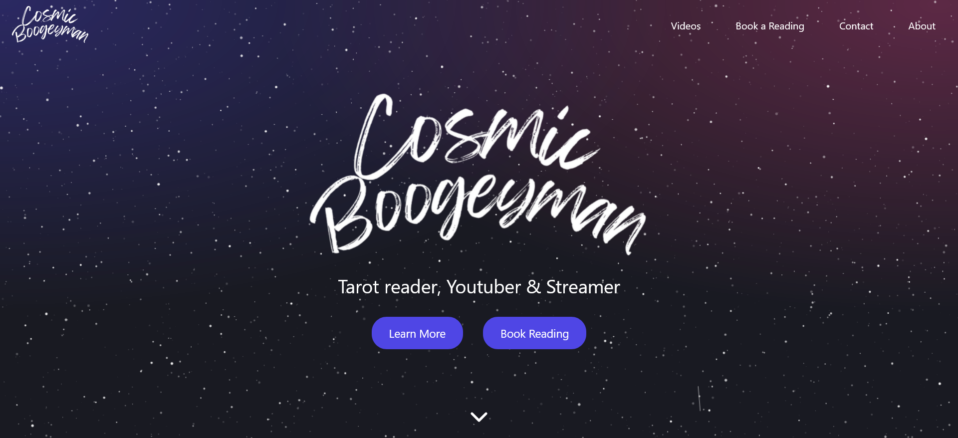 Cosmic Boogeyman Website