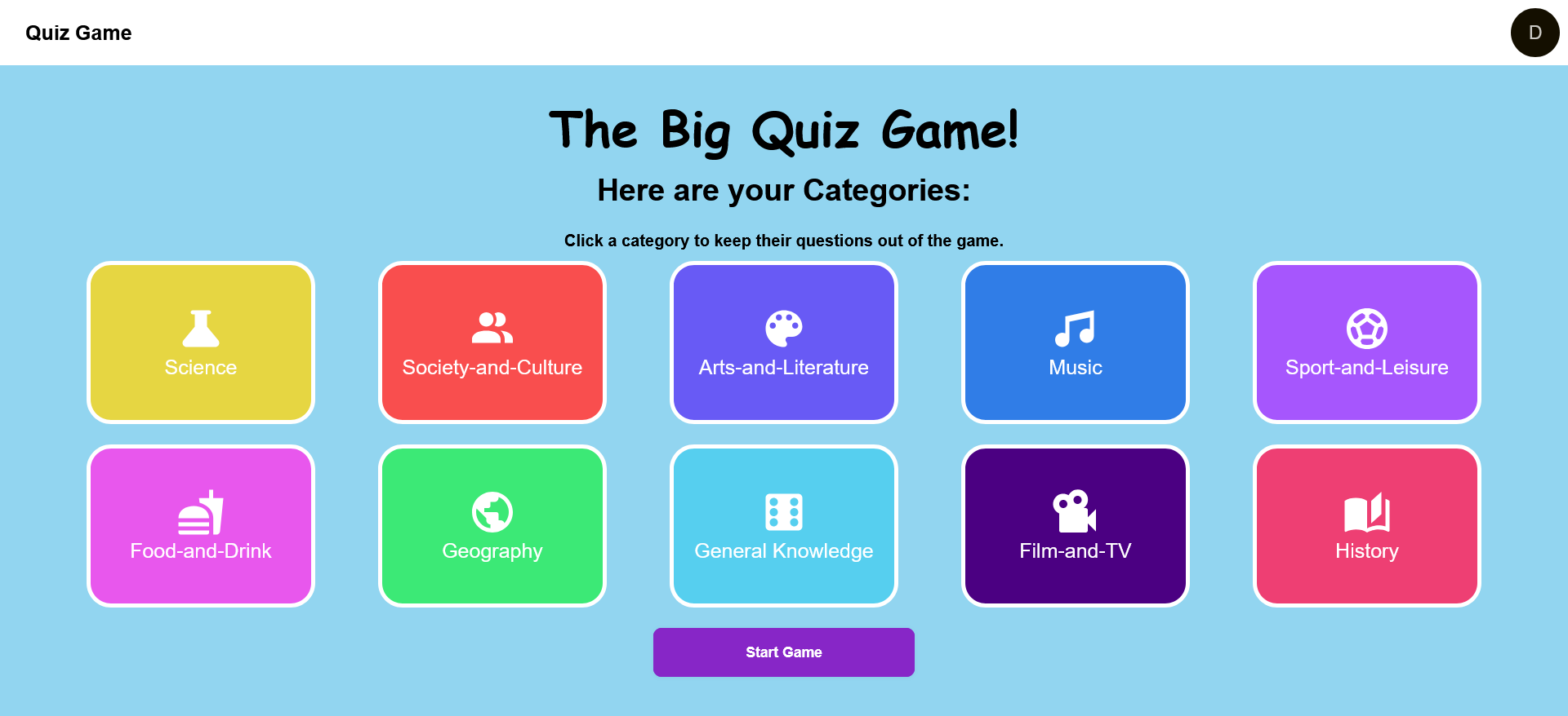 Quiz Game